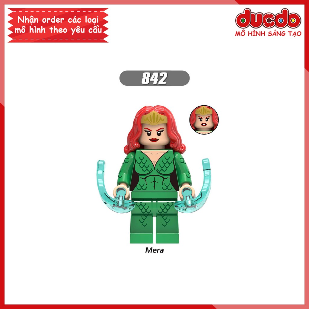 Minifigures các nhân vật Superman, Aquaman tuyệt đẹp - Đồ chơi Lắp ghép Xếp hình Mini Iron Man Mô hình XINH 0189