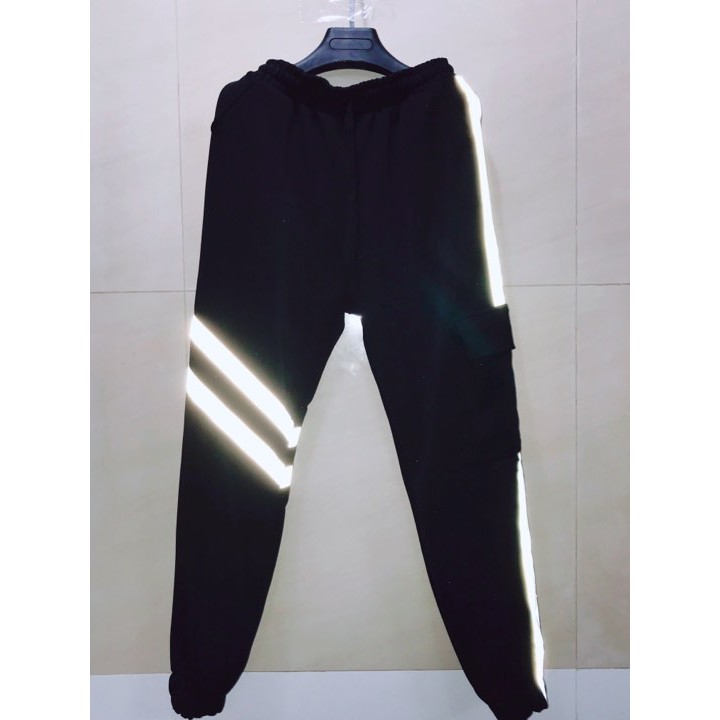 Quần PHẢN QUANG 01 Ulzzang Unisex (Chụp FLASH mới PHẢN QUANG) 1hitshop