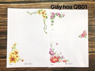 50 tờ giấy hoa Queenbee
