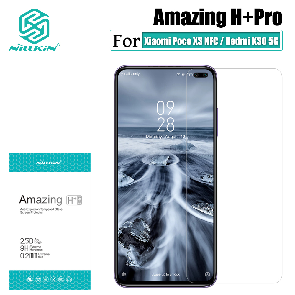 Kính Cường Lực Nillkin H+ Pro 0.2mm 9H Trong Suốt Bảo Vệ Màn Hình Cho Xiaomi Poco X3 NFC/X3/X2/Redmi K30 5G/K30i