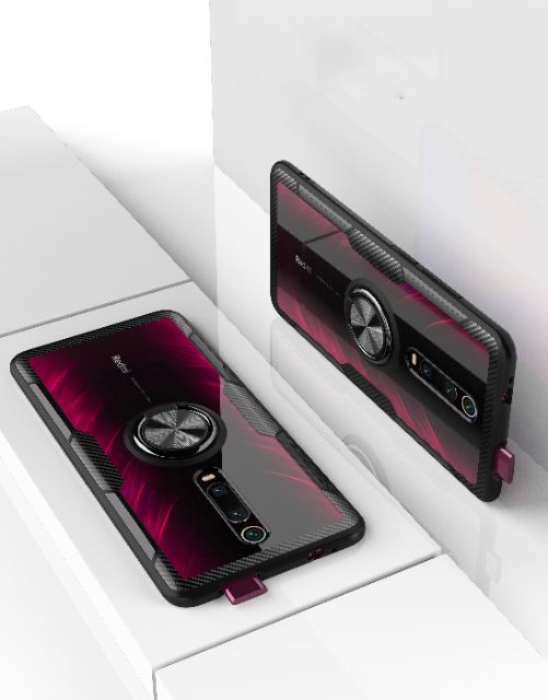 Ốp lưng Redmi K30 / K30 5G / Redmi K20 / K20 Pro / Mi 9T / K40 / Poco F3 dùng chung Giá đỡ mặt lưng trong viền màu