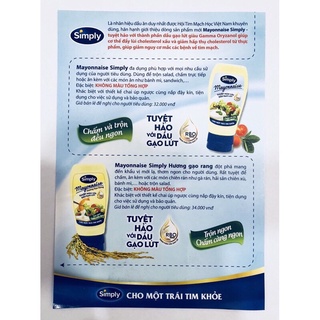 Sốt Mayonnaise Simply 230g
