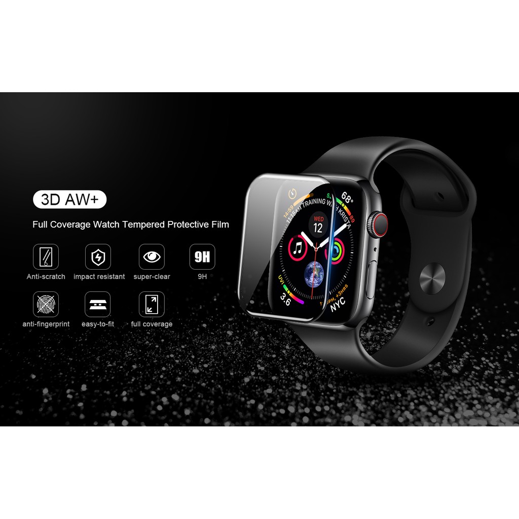 Miếng dán kính cường lực Nillkin 3D AW+ cho apple watch size 42mm