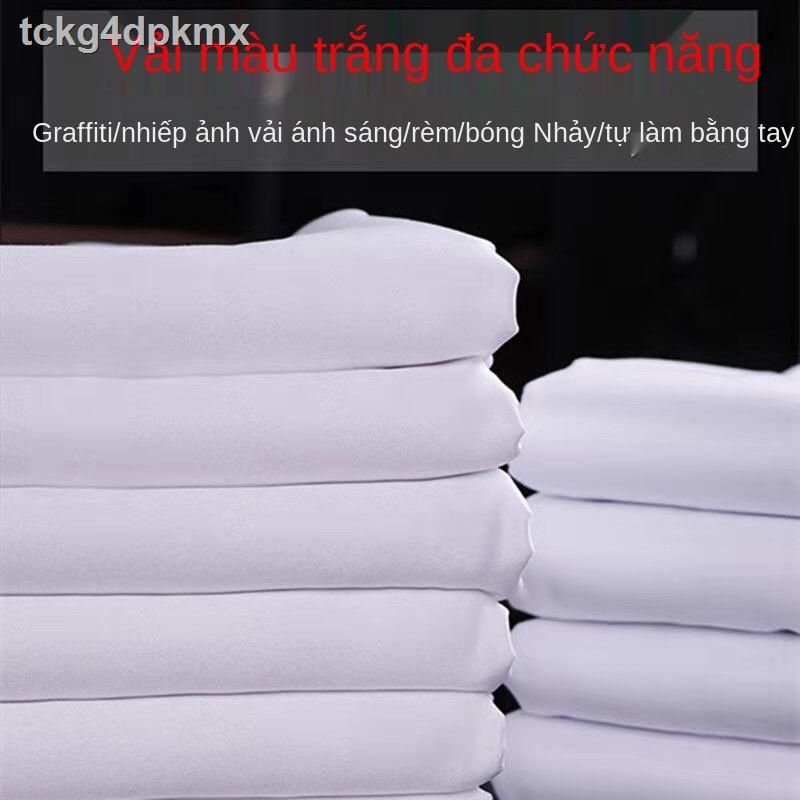 ◘ ✵  №▬Siêu rộng polyester trắng rèm vải graffiti canvas bóng khiêu vũ chiếu ảnh nền treo