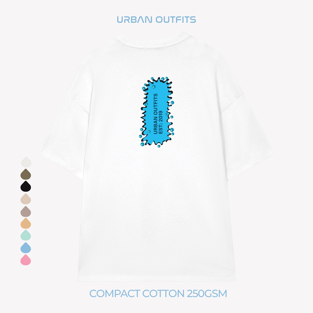 Áo Thun Tay Lỡ Form Rộng URBAN OUTFITS ATO143 Local Brand In Hình ver 2.0 Chất Vải 100% Compact Cotton 250GSM