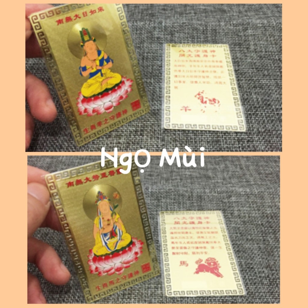 Kim bài PHẬT BẢN MỆNH  12 con giáp