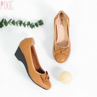 Giày Búp Bê Nữ Đế Xuồng 3cm Da Thật Pixie X461