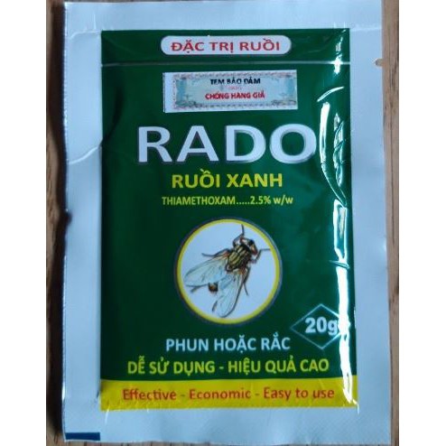 Thuốc diệt ruồi xanh RADO 20gr