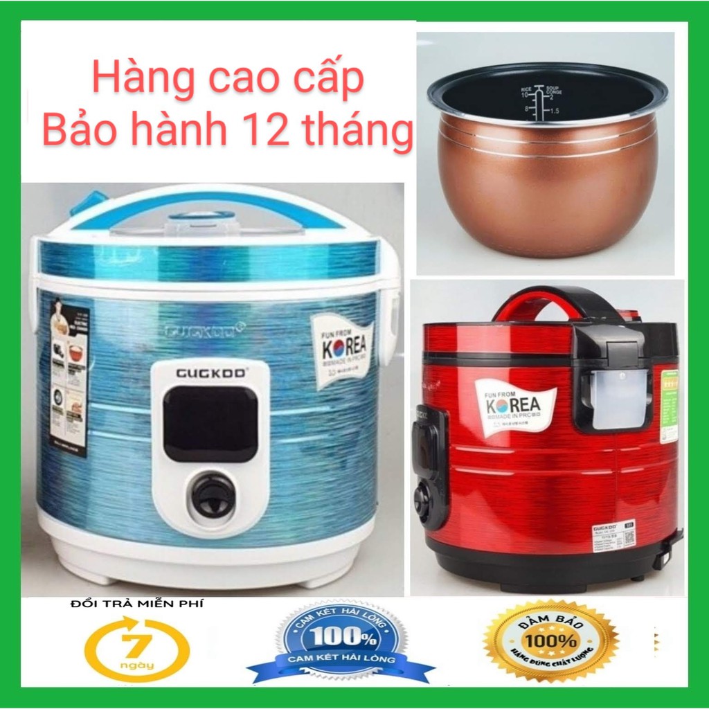 [Hàng cao cấp] Nồi cơm điện cuckoo 1.2 lít và 2.0 lít lòng nồi dày dặn