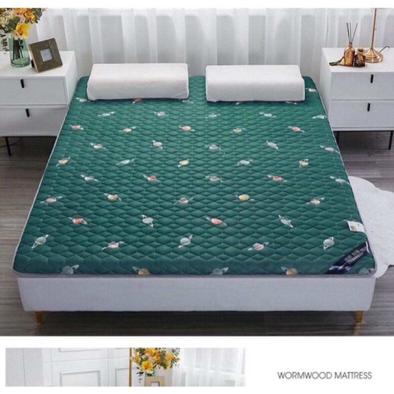 Đệm thảo dược NATURAL Đệm ngủ bông ép chống muỗi cao cấp không kèm gối