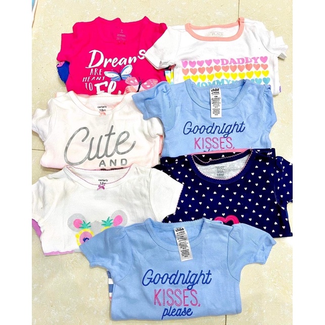 Bộ quần áo bé trai bé gái Carters cực yêu (6-14kg)