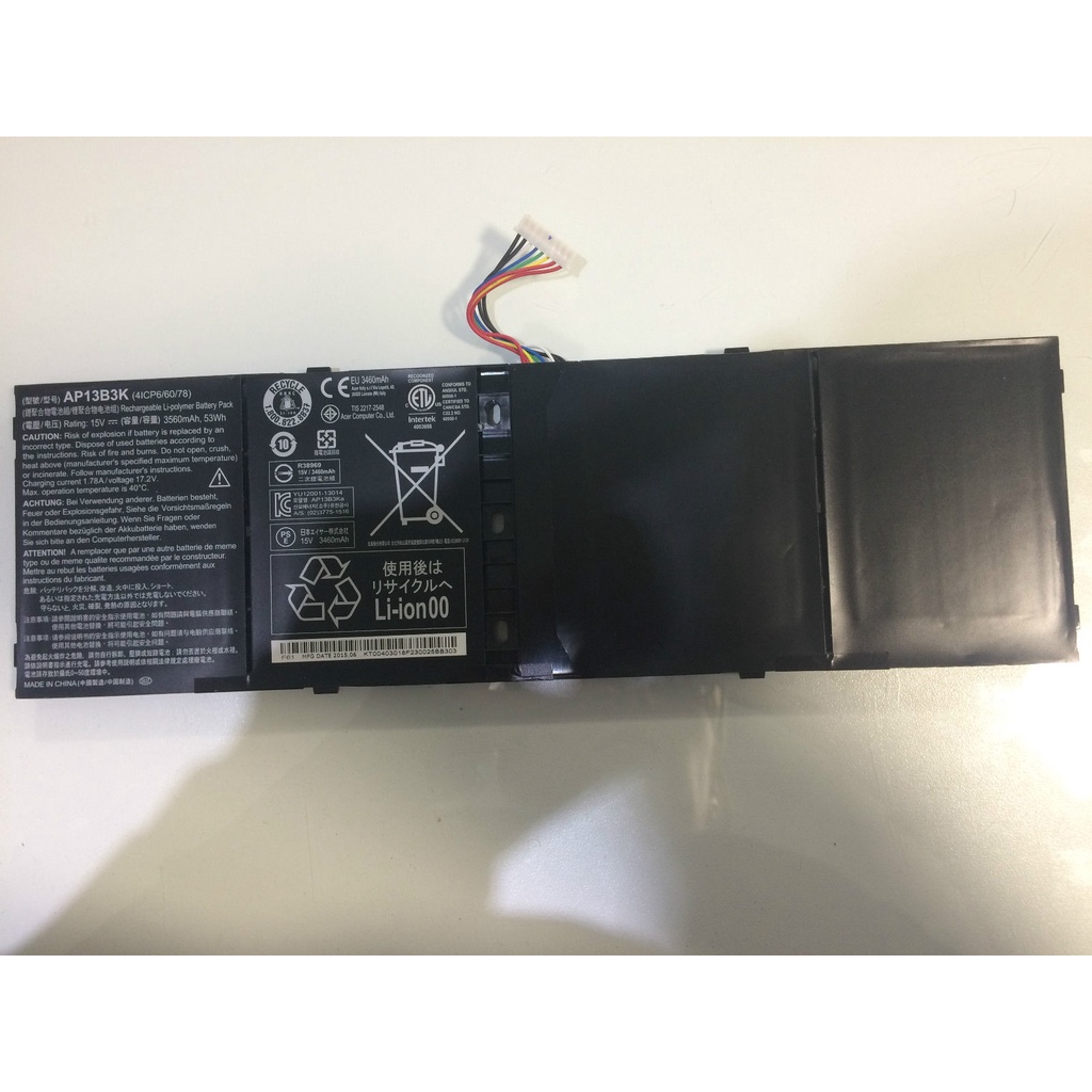 ⚡Pin laptop Acer Aspire R3-471 R3-471T R14 AP13P3K