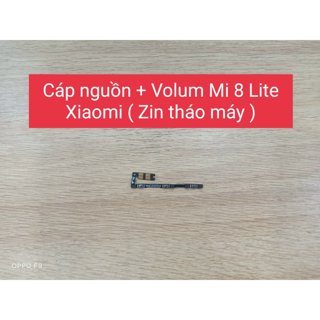 Cáp nguồn+ Volum Mi 8 Lite Xiaomi