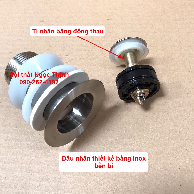 Xả lavabo  ruột gà chống hôi - xả Xi phông gắn lavabo sứ
