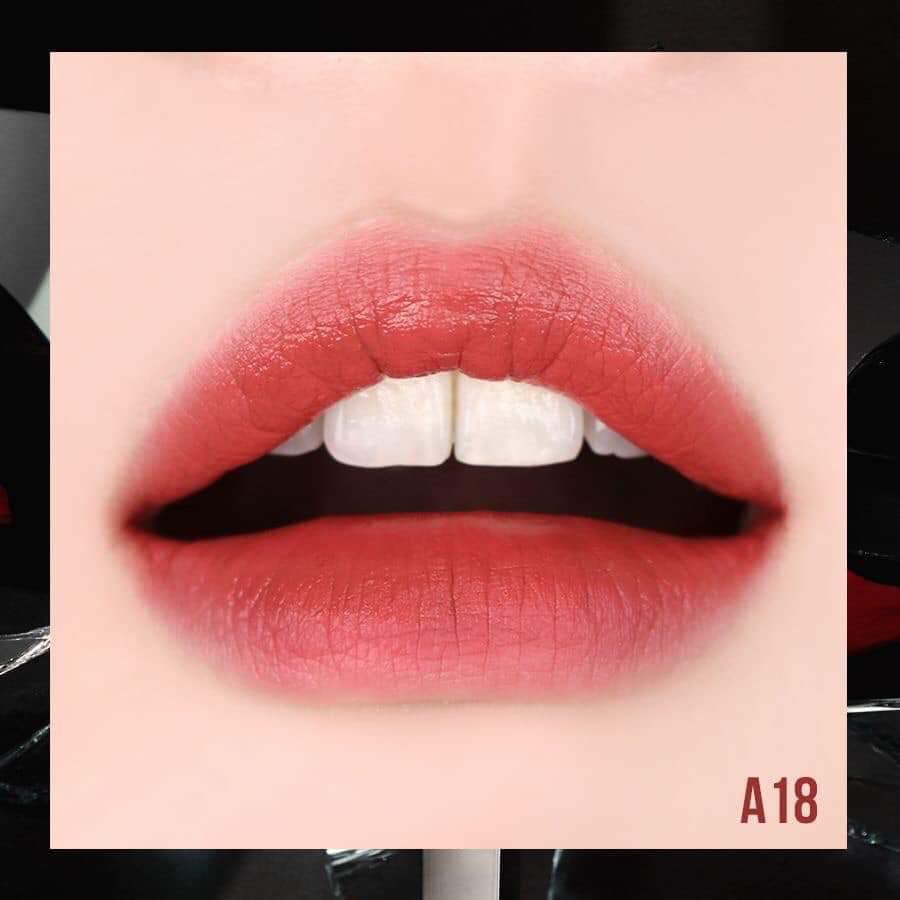 [A18 - A22] Son kem lì Black  Rouge Air Fit Velvet Tint Ver.4 Bad Rose