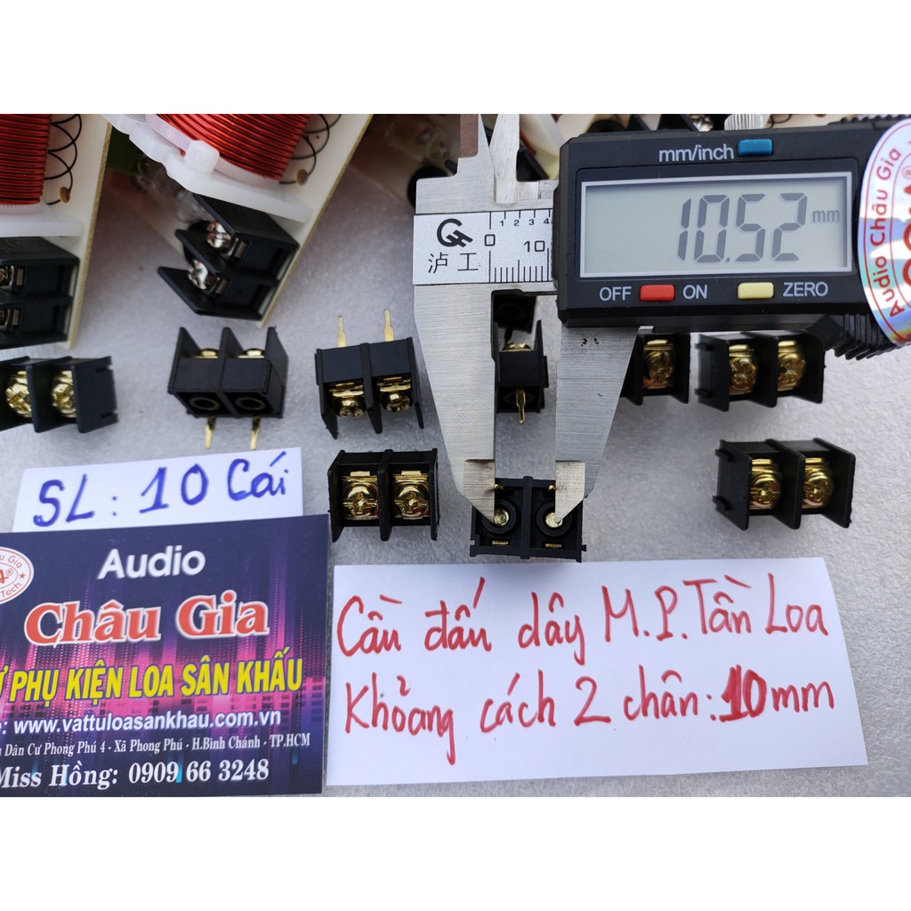 Cầu đấu dây mạch phân tần 10 cái - Audio Châu Gia