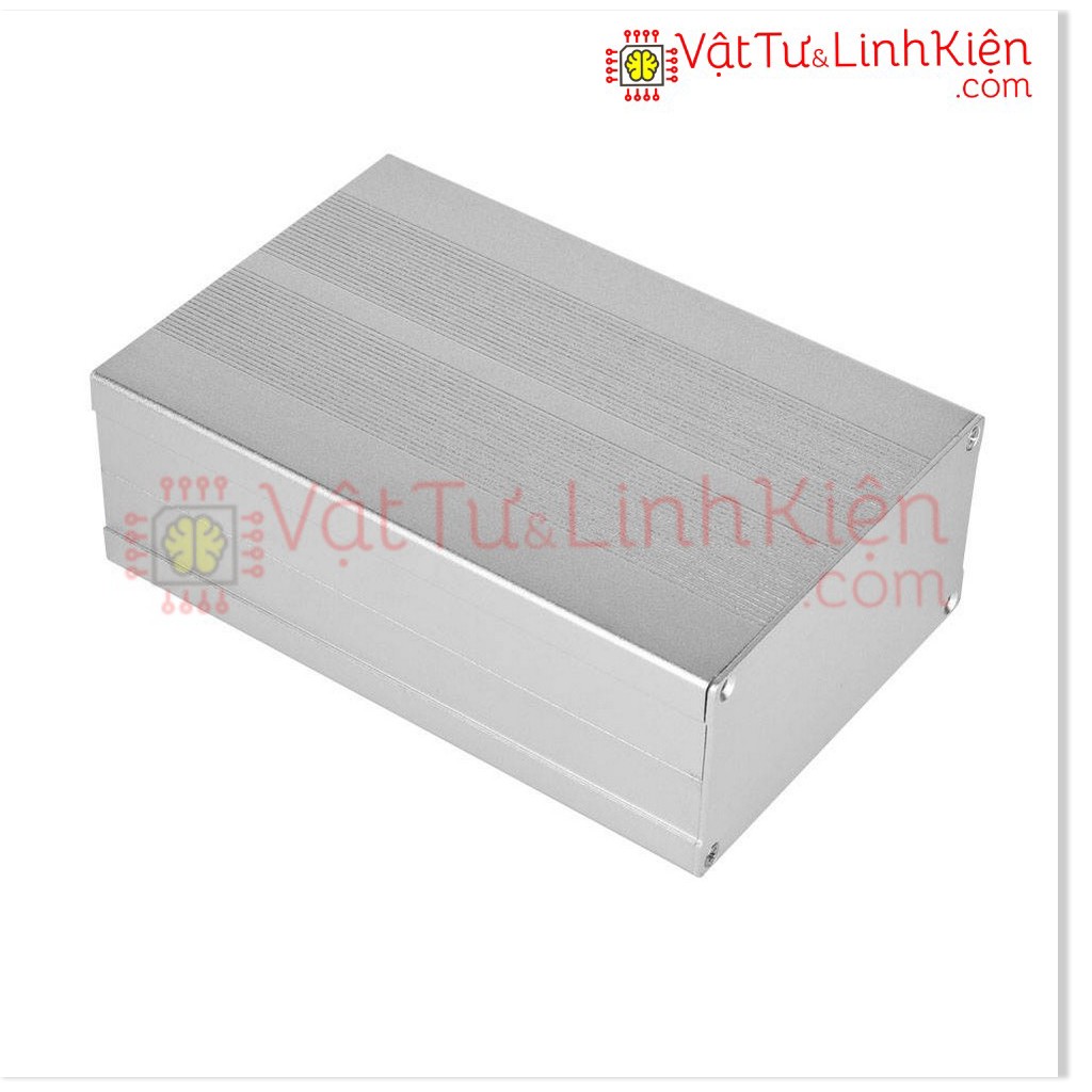 Hộp Dự Án Hợp Kim Nhôm, Hộp Đựng Điện Tử Có Vỏ Bọc DIY Sand White Enclosure Vỏ Bảo Vệ Điện Tử Bảng Mạch Vỏ Nhôm, 2.2