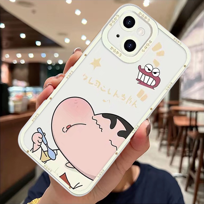 Ốp Điện Thoại Silicon Tpu Mềm Trong Suốt In Hình Hoạt Hình Cho Iphone 11 12 13 Pro Max Xr X Xs Max 6 6s 7 8 plus