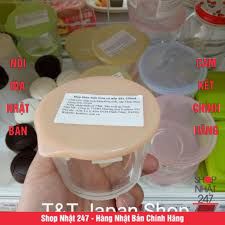 [Hỏa Tốc HN] Hộp thủy tinh tròn có nắp đậy 250ml Nội địa Nhật