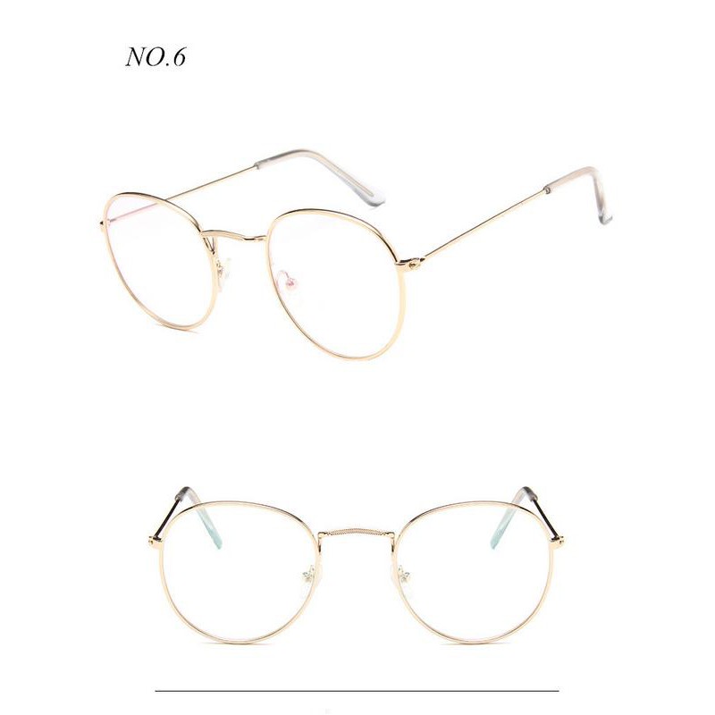 Kính mát gọng kim loại tròn Unisex | BigBuy360 - bigbuy360.vn