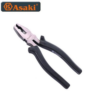 Kềm Răng Cán Đen Kiểu Mỹ Asaki AK-8047