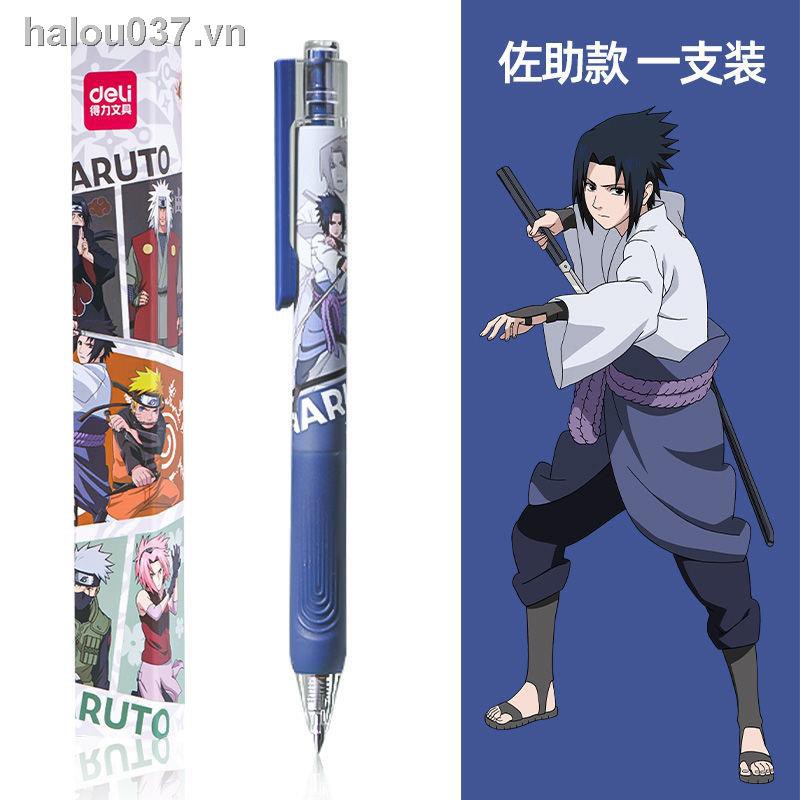 (Hàng Mới Về) Bút Gel Naruto Màu Đen Chất Lượng Cao