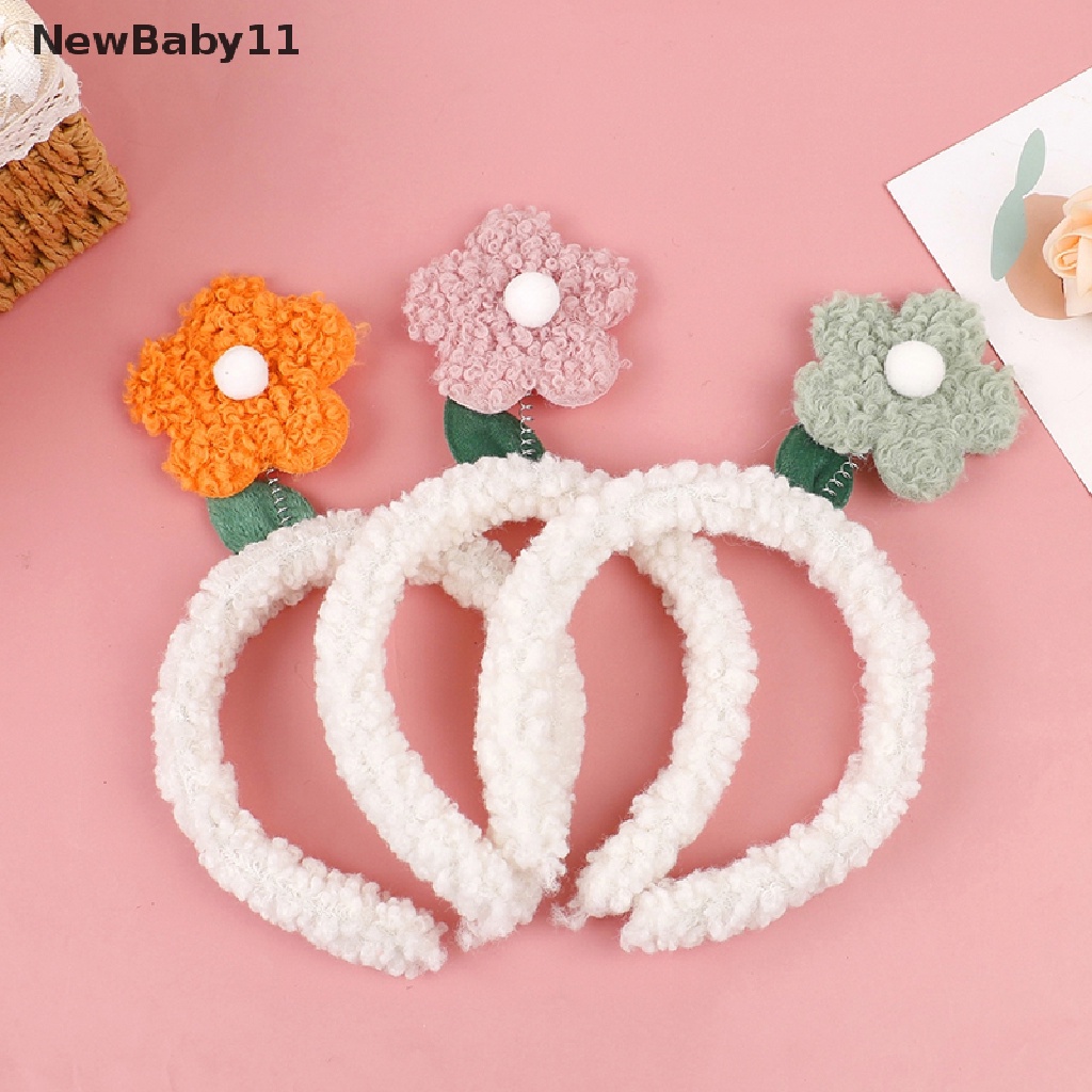 Băng Đô Cài Tóc Rửa Mặt In Họa Tiết Hoa Dễ Thương