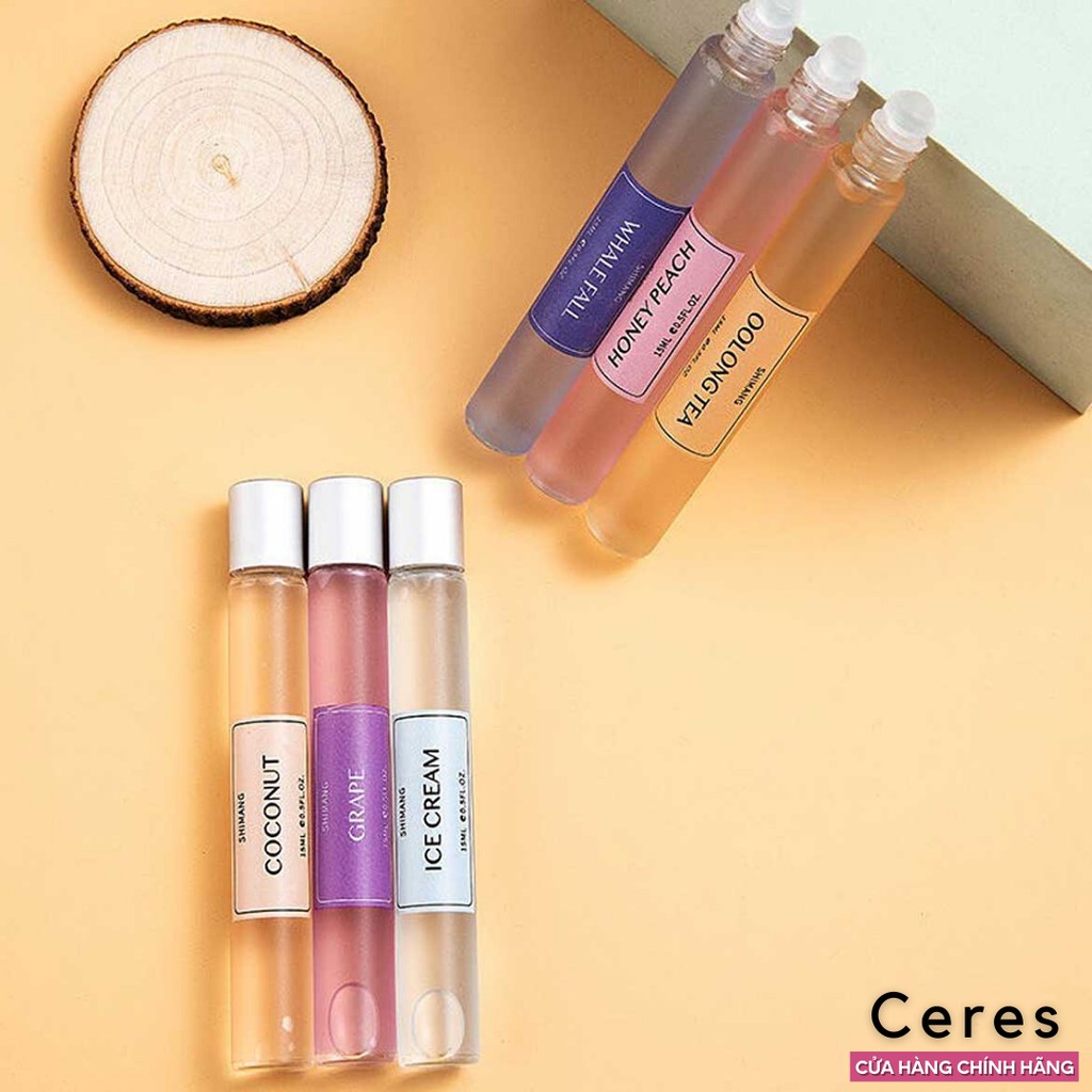 Nước Hoa 🏵️𝑭𝒓𝒆𝒆𝒔𝒉𝒊𝒑🏵️ Nước Hoa Nữ Shimang - Nước Hoa Mini Lăn Body Mist 12ml | Thế Giới Skin Care