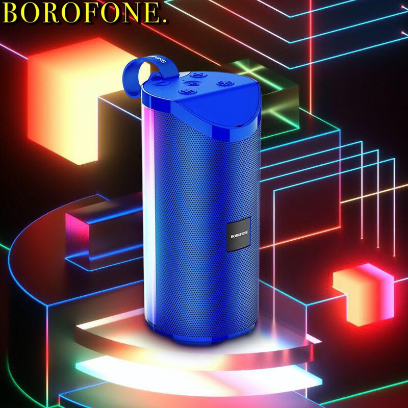 Loa Bluetooth Borofone BR5 Đèn Led Sống Động, Âm Thanh Lớn âm bass siêu chất - BH 1 Năm hàng chính hãng