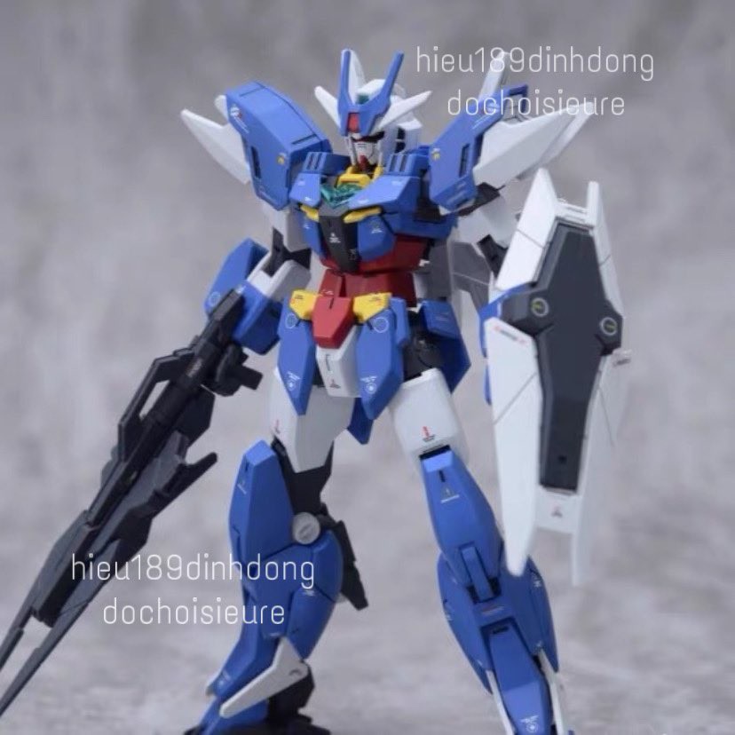 Lắp ráp gundam hg 1/144 earthree 001A
