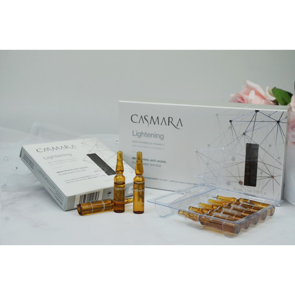 Huyết Thanh Làm Trắng Da CASMARA Lightening Ampoule Flash