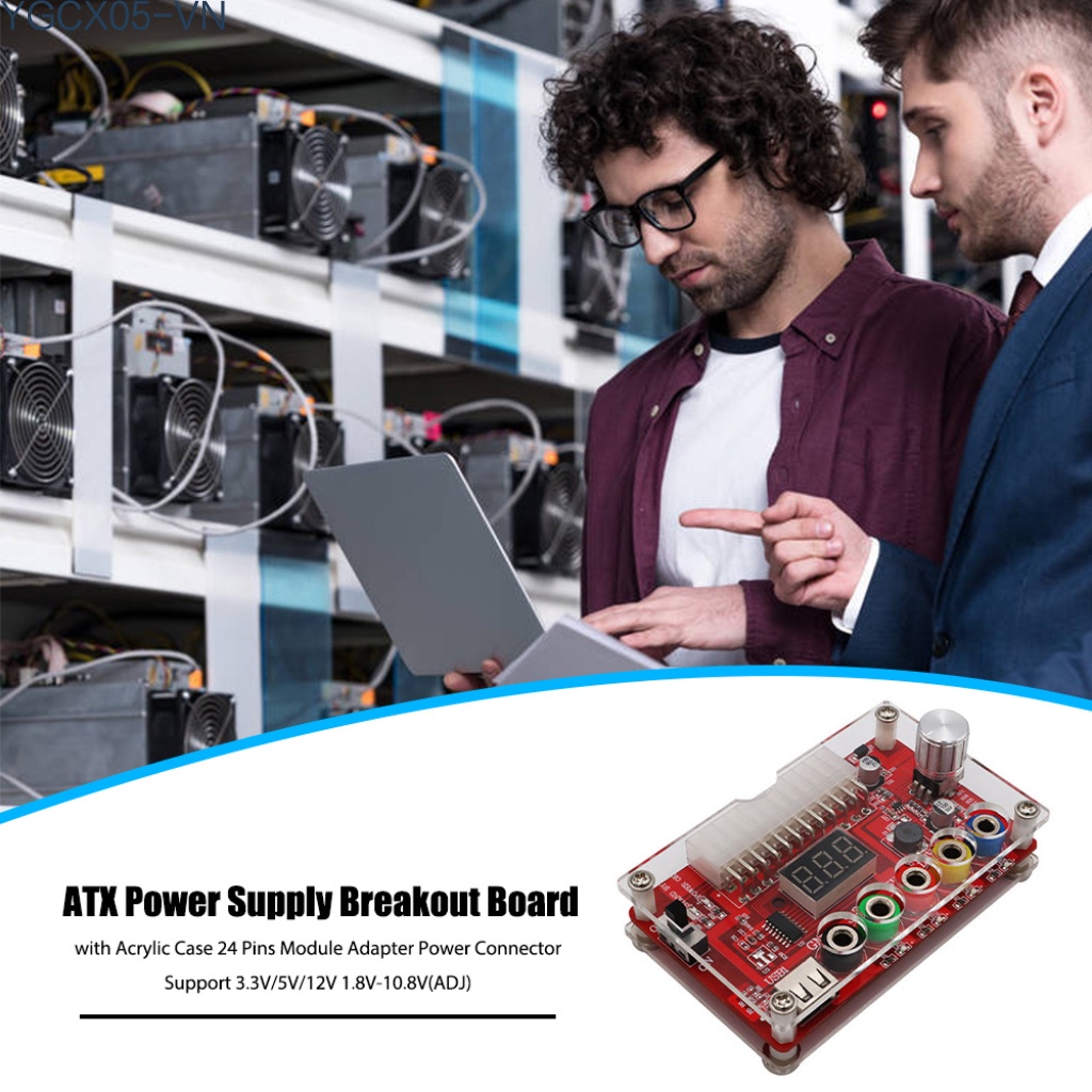 Bảng Mạch Nguồn Điện Atx 24 Pin Hỗ Trợ Kết Nối Nguồn 3.3v / 5v / 12v 1.8v-10.8v | BigBuy360 - bigbuy360.vn