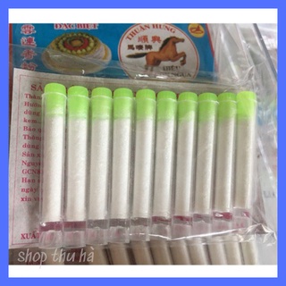 Bột Hương Vani Thuận Hưng Hiệu Con Ngựa (Vỉ 10 Ống) – Hương Vị Tự Nhiên Cho Món Ăn Thêm Hấp Dẫn