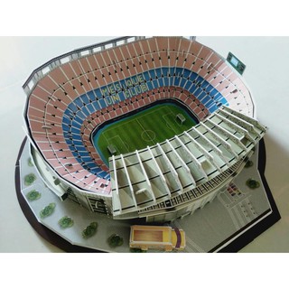 Mô hình sân vận động bóng đá Camp nou ( Barca)