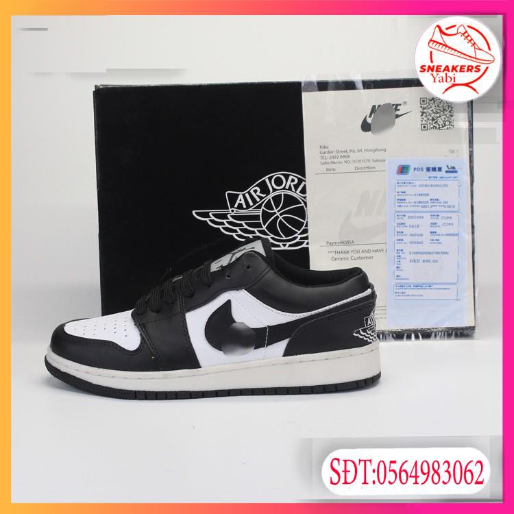 💥FREE SHIP-HÀNG QUẢNG CHÂU💥Giày thể thao sneaker Air Jordan 1 Low JD thấp  đen full  box -Yabi