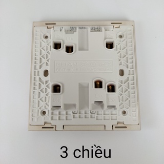 [Series E9] Bộ công tắc đơn 1 chiều/ 2 chiều/ 3 chiều 16A GELAN