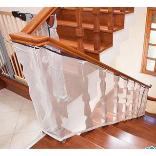 Lưới an toàn che kẽ hở ban công, cầu thang an toàn cho bé