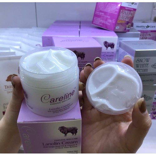 Kem dưỡng da Mỡ cừu Careline Lanolin Cream 100ml