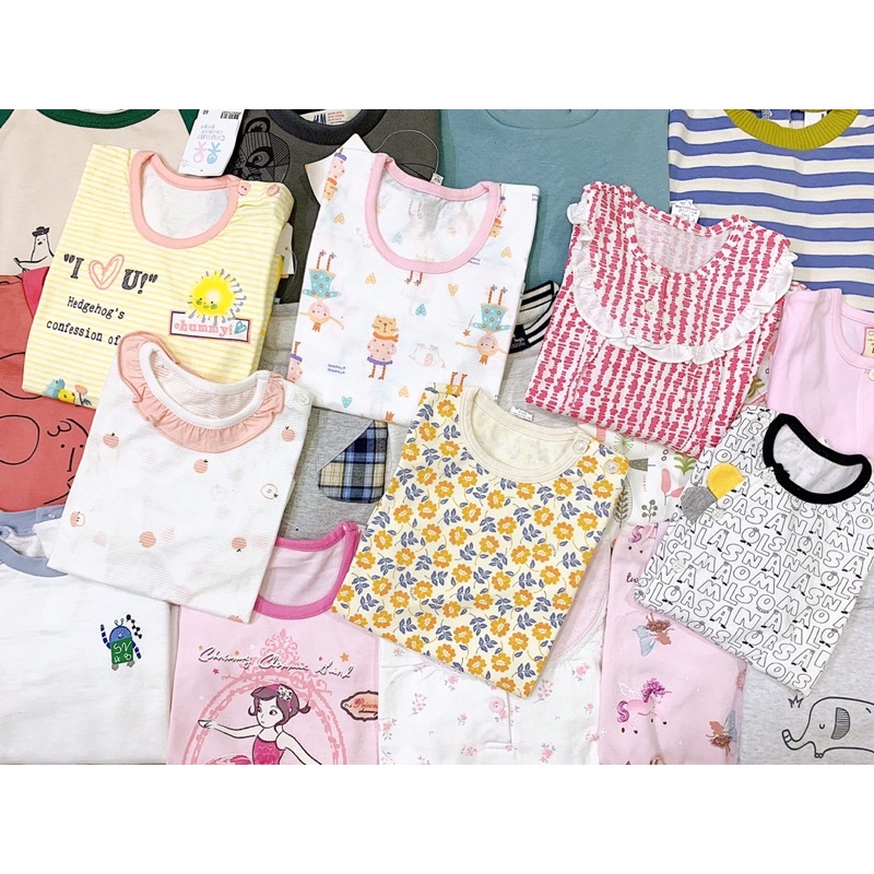 Bộ cotton và nỉ da cá xuất hàn