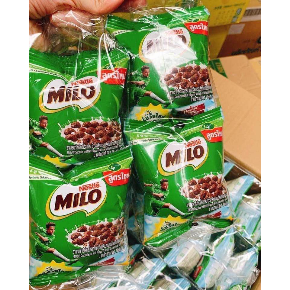 Lốc Bánh Ngũ Cốc Ăn Sáng Nestle Koko Krunch và MILO CỦA THÁI