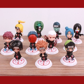 11 mô hình nhân vật Chibi Naruto (Uchiha Itachi, Uchiha Obito, Kazuki, Konan, Deidara, Payne ...)