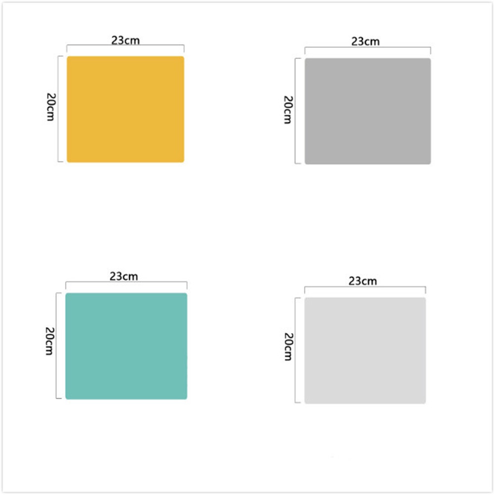 [sweet] Nordic style thermal insulation placemat Morandi color silicone waterproof non-slip placemat 1 pcs