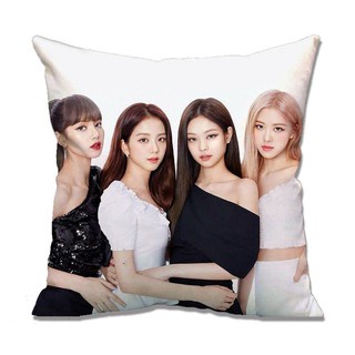 Gối in hình BLACKPINK ROSE JENNIE LISA JISOO nhóm nhạc idol Hàn Quốc êm ái thoải mái nhiều mẫu