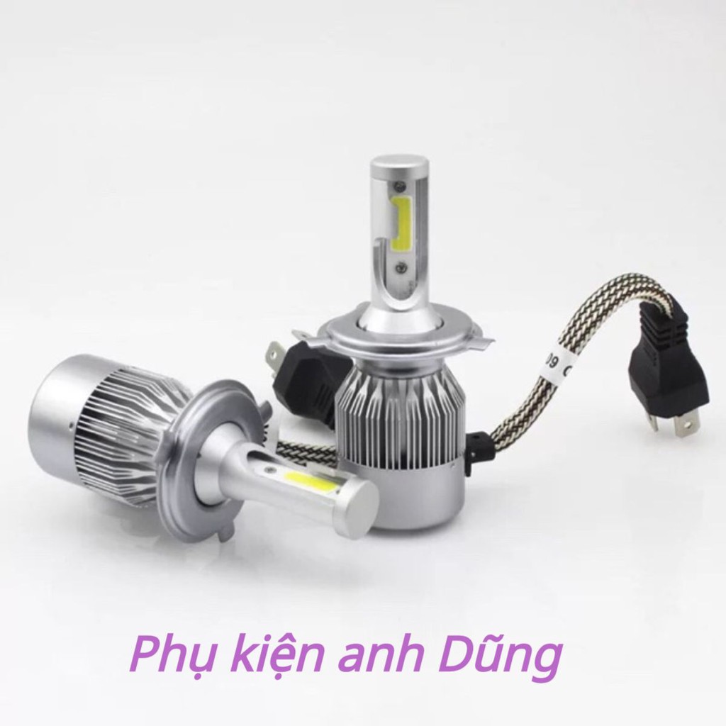 Đèn pha Led C6 H4 2 tim 36w siêu sáng N5