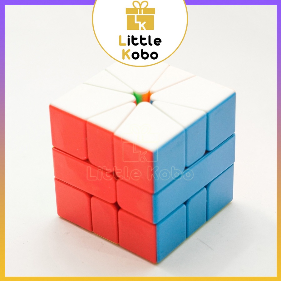 Rubik Square-1 Cube Stickerless MoYu MeiLong MFJS SQ1 Rubic Biến Thể Đồ Chơi Thông Minh