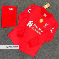 (Dài tay) Bộ quần áo bóng đá CLB Liverpool 2022, áo bóng đá CLB Liver Chất vải đẹp, thoáng mát, thấm hút mồ hôi