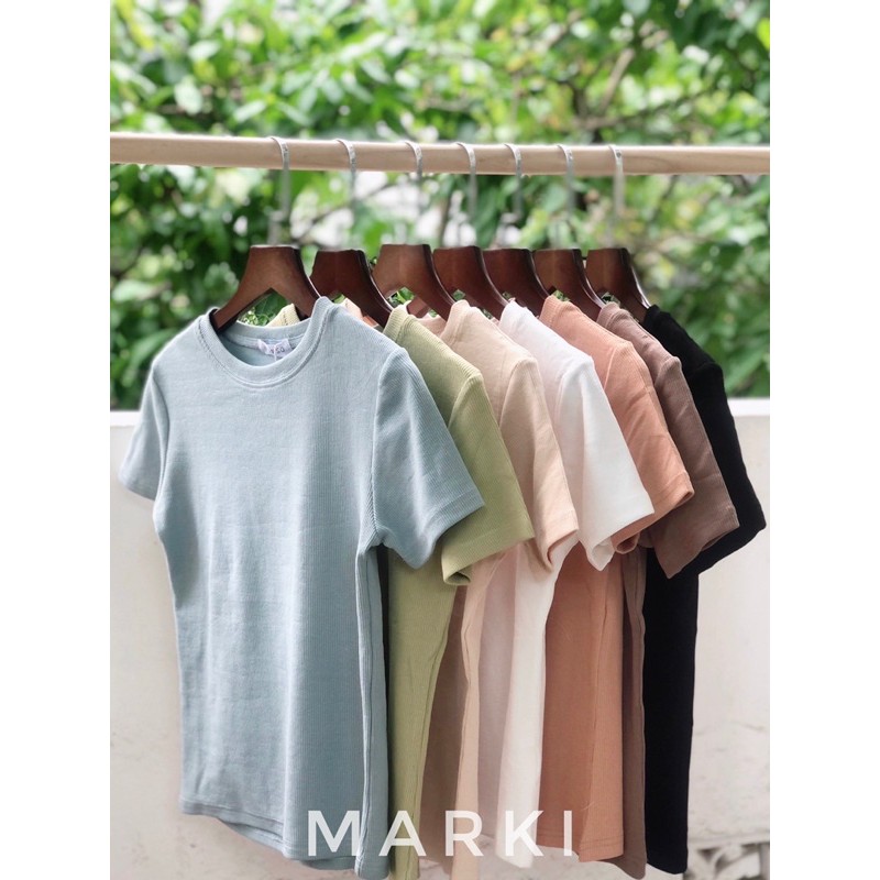 ÁO THUN TĂM NỮ BASIC DÁNG ÔM 7 MÀU | BigBuy360 - bigbuy360.vn