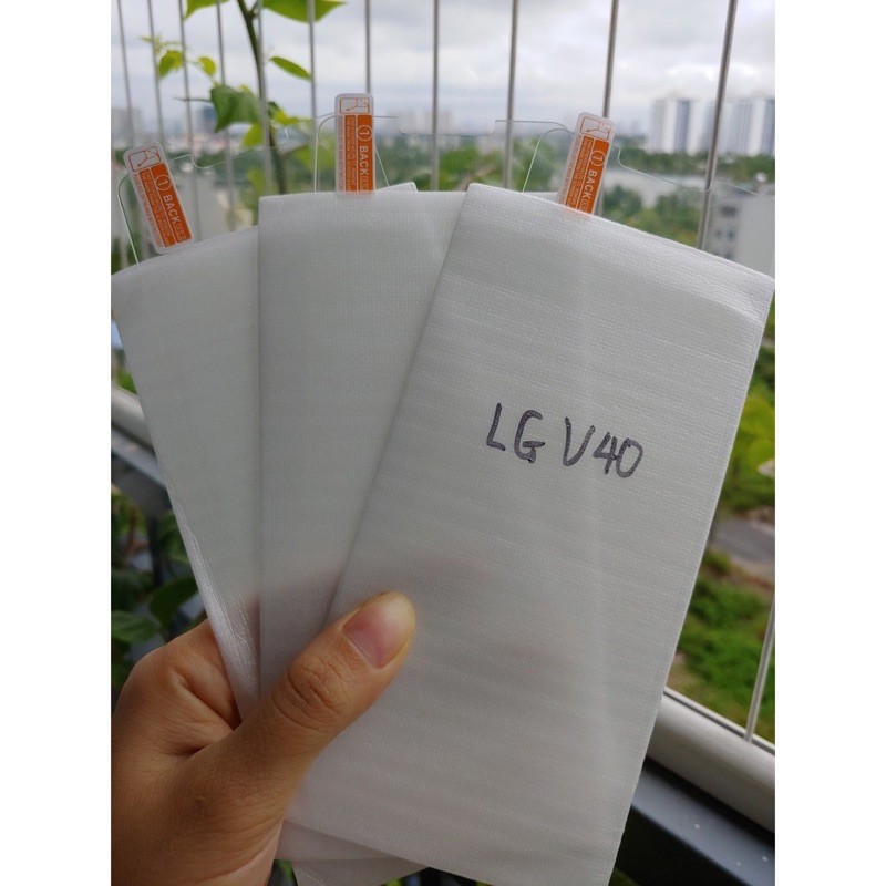 bộ 3 kính cường lực cho LG V40 ThinQ chống vỡ bảo vệ màn hình