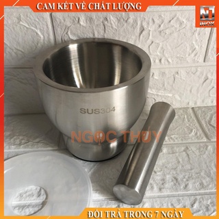 Bộ cối chày inox 304