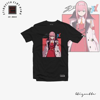 RẺ VÔ ĐỊCH- Áo thun Anime Shirt - ETQT - Darling In Franxx - Zero Two v2 ngắn tay